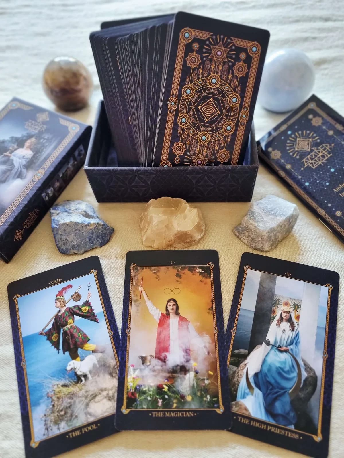 Amber Tarot Deck by Life Spirit Team, 78 Cards