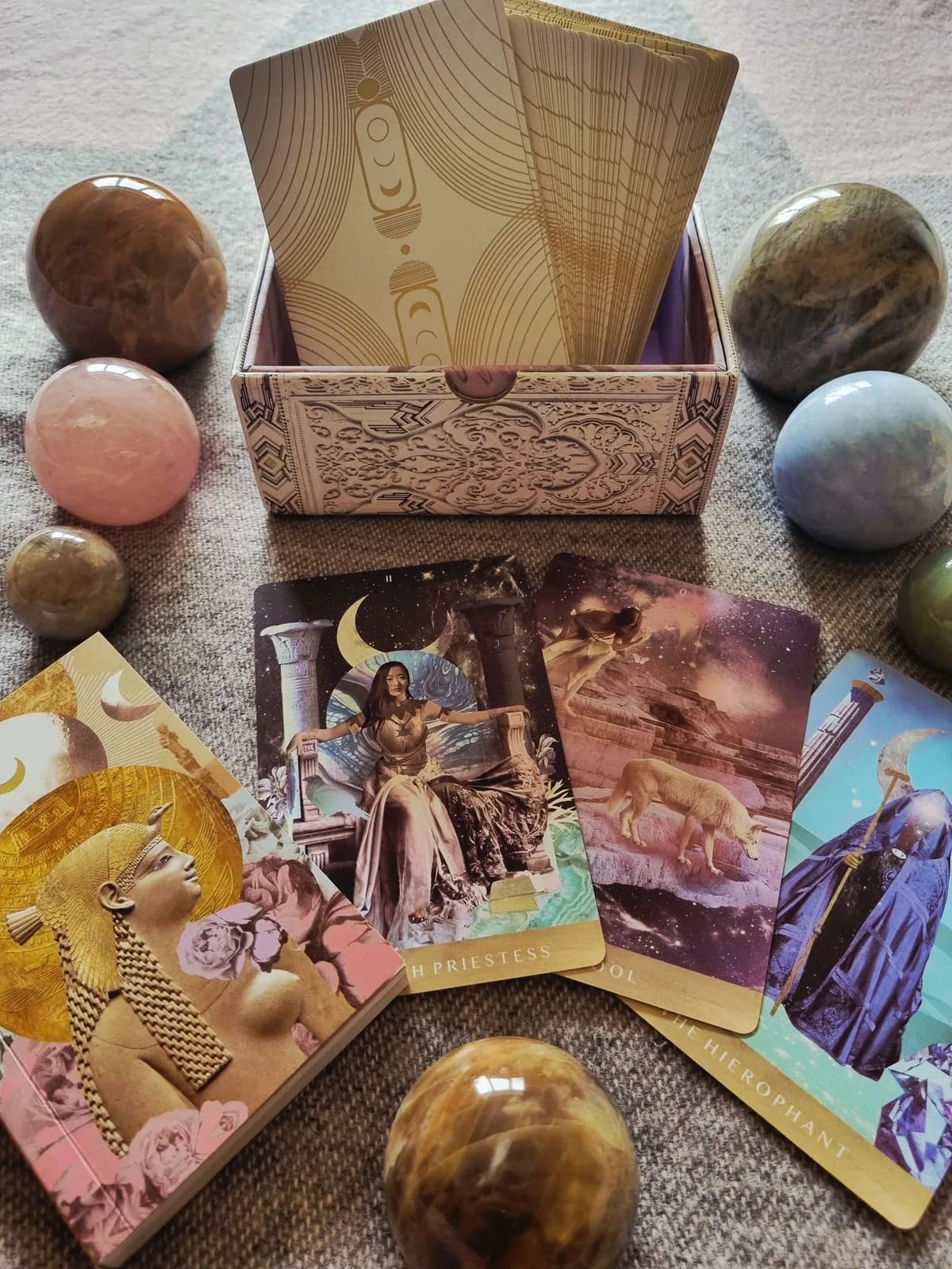 The Moonchild Tarot Deck by Danielle Noel, 81 Cards