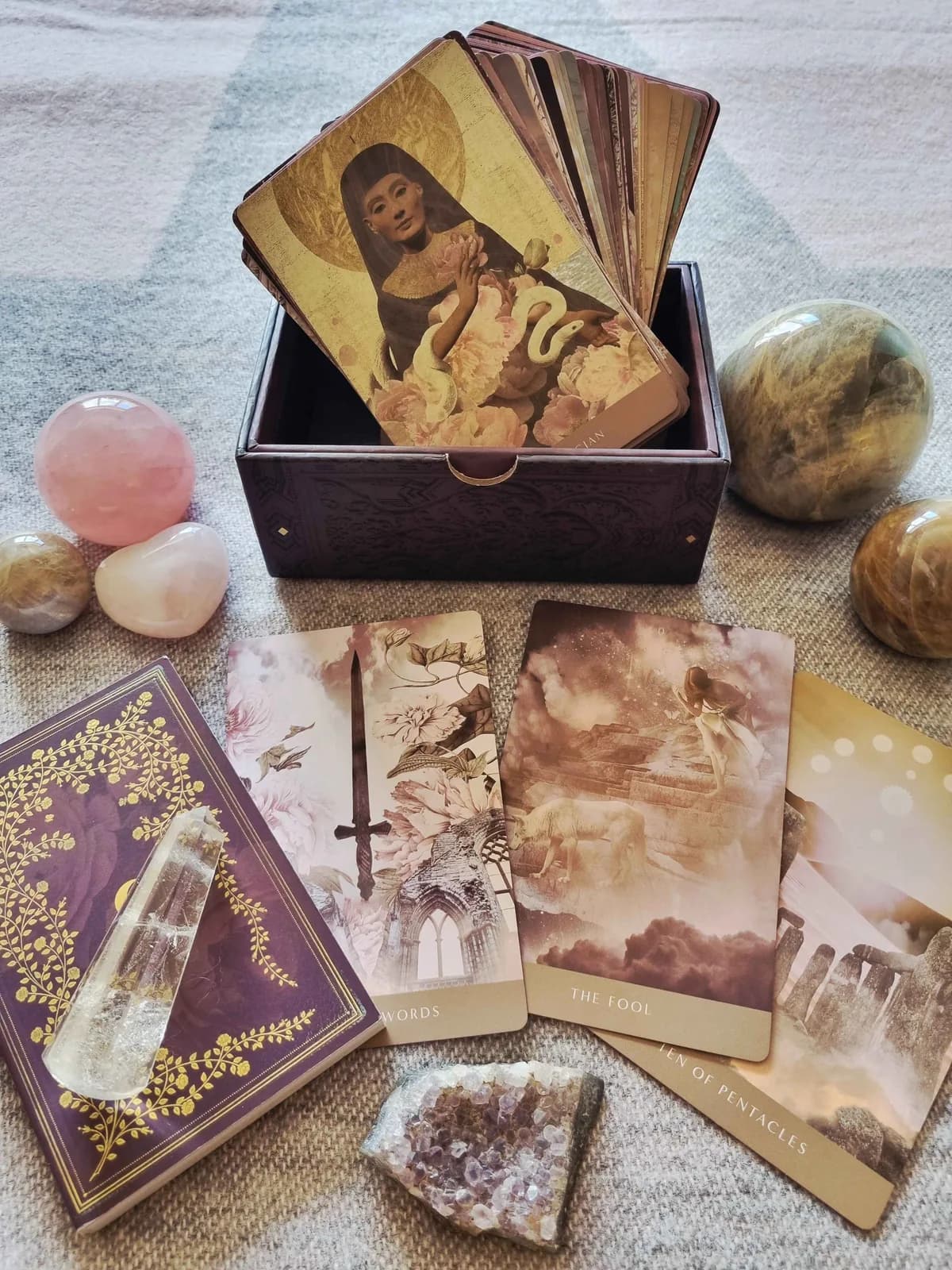 The Moonchild Tarot: Shadow Work Edition by Danielle Noel, 81 Cards